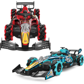 R/C Driftovací formule F1 1:10 s efektem kouře - červená