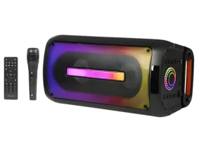 BLOW Citylight černá / Přenosný reproduktor / 4W / 4500 mAh / Bluetooth 5.0 / microSD (30-391)