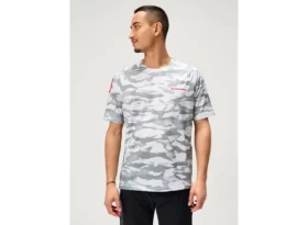 Endura LTD Mountain Camo Printed pánské triko krátký rukáv Grey vel. M