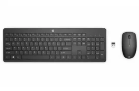 Rozbaleno - HP 230 set (CZ+SK) černá / Bezdrátový set / Klávesnice + Myš / USB / CZ SK / rozbaleno (18H24AA#BCM .Rozbaleno)