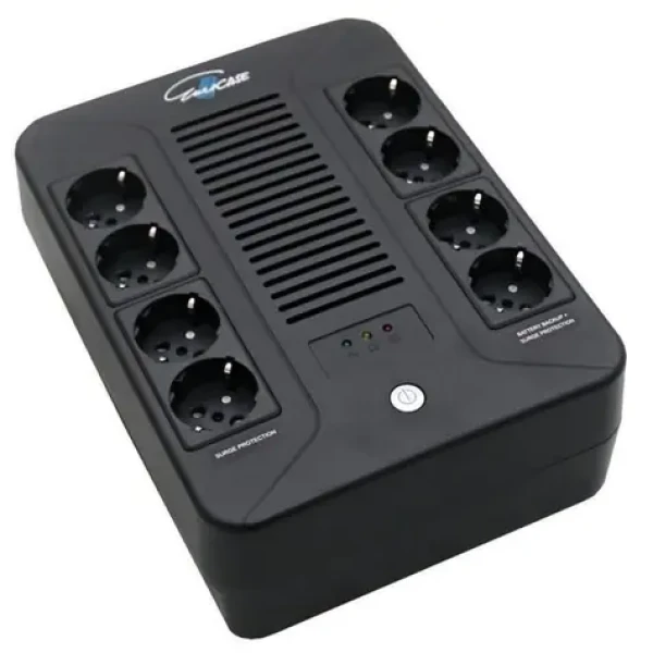 Eurocase EA200PLUS 1000VA-EVO / UPS / Line-interactive / 600 W / 8x zásuvka / USB, RJ11 (EA200PLUS 1000VA-EVO)