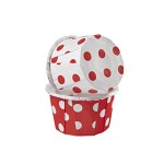 Košíčky na muffiny červené a bílé tečky 24 ks Decora Košíčky na muffiny červené a bílé tečky 24 ks Decora