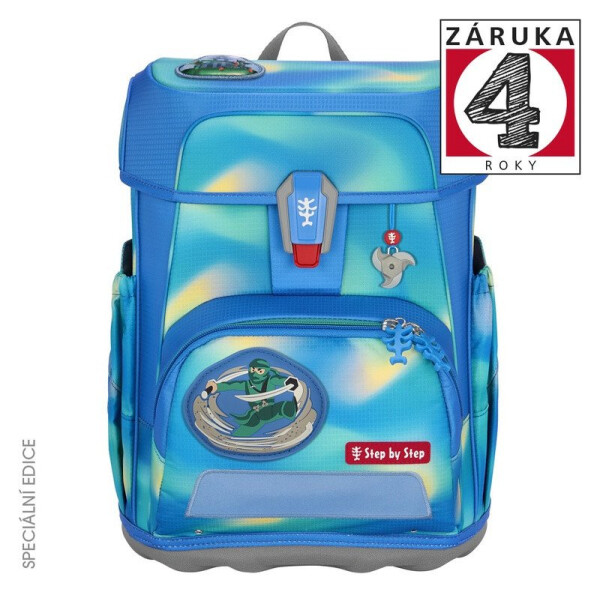 Školní aktovka CLOUD FLASH, Ninja Zazu 5 dílný set, AGR certifikát