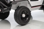 Mamido Elektrické autíčko Speed Offroad bílé | 4x45W | EVA kola | 12V 7Ah | EKO kůže