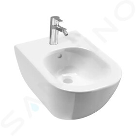 Mio Závěsný bidet, s 1 otvorem pro baterii, Jika Perla, bílá H8317121003021