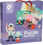 CLASSIC WORLD Dřevěné puzzle Povolání 4v1