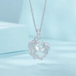 Stříbrný náhrdelník Matka a Syn - stříbro 925/1000, Stříbrná 40 cm + 5 cm (prodloužení)