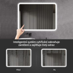 CERANO - Koupelnové LED zrcadlo Avano - 70x50 CER-DY-2073Y2
