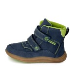 Chlapecké celoroční barefoot boty Bugga KIVO Navy B00199-04 - 25