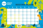 Zdravá sváča - komplet box Rozvrh hodi modrá/zelená