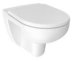 DEANTE Podomítkový rám, pro závěsné WC mísy bez tlačítka + WC JIKA LYRA PLUS RIMLESS + SEDÁTKO DURAPLAST SLOWCLOSE CST_WC01 X LY2
