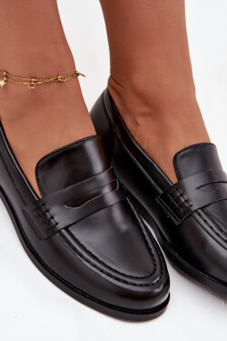 Dámské mokasíny Bessina – černé Velikost: 40