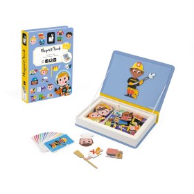 Janod Magnetická kniha Magnetibook Povolání, Janod, W056819