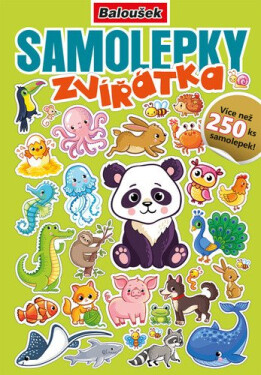 Samolepkový sešit - A5 - Zvířátka