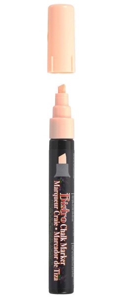 Marvy 483-77 Křídový popisovač peach pastel 2-6 mm