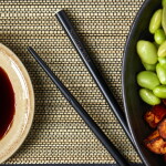 Nicolas Vahé Dřevěné hůlky Chopra Black – 4 páry, černá barva, dřevo