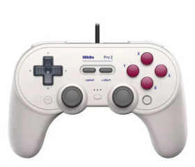 8BitDo Pro2 Wired Gamepad G Classic Edition / Gamepad / vibrace / program. Tlačítka / pro Windows Switch Mac Andro (RET00284)