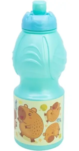 STOR Láhev na pití Kapybara / Láhev na pití / 400 ml / Plast (20132)