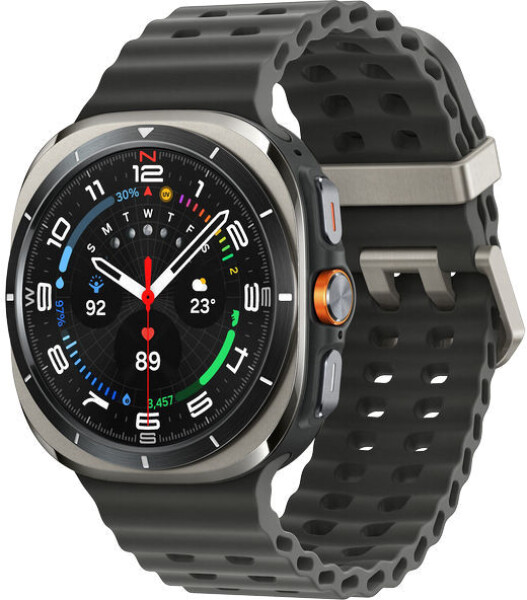 SAMSUNG Galaxy Watch Ultra (47 mm) LTE titanově stříbrná / Chytré hodinky / AMOLED / Wi-Fi+ LTE / BT / GPS / Wear OS (SM-L705FZTAEUE)