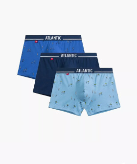 Boxerky Atlantic 3MH-213 A'3 S-2XL modrá XXL
