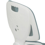 Dětská židle, výškově nastavitelná, zelená síťovina, KA-K1063 GRN