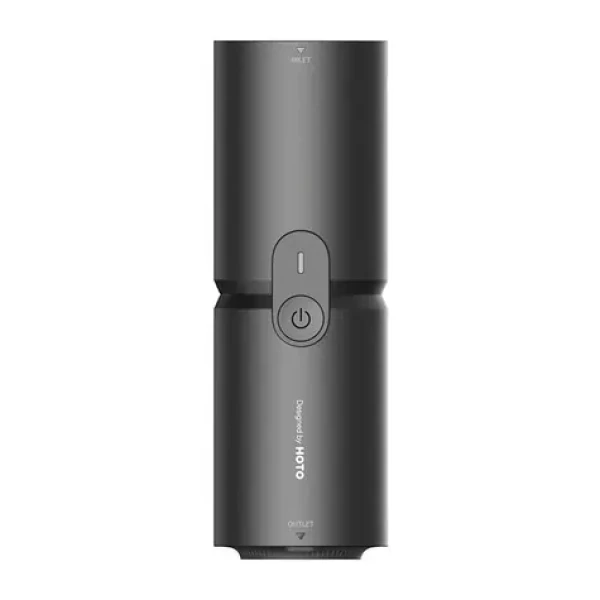HOTO Přenosný mini kompresor černá / 1900 mAh / 75 dB / 15000 Pa (QWCXJ001)