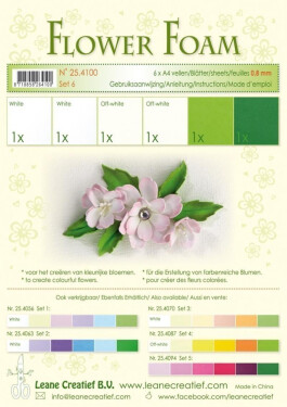 Speciální pěnová guma A4 zelené barvy