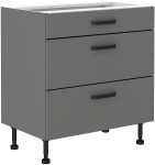 Spodní skříňka Nessa 80 D 3S BB - Premium Box