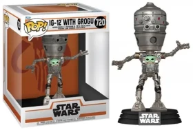 Funko POP! IG-12 with Grogu (Star Wars)