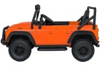 Mamido Dětské elektrické autíčko Land Rover Defender 110 SVX Concept oranžové