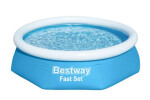 Bestway Nafukovací bazén Fast Set -2.44m x 61cm / kartušová filtrace (102457450)