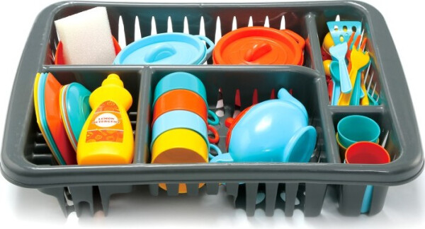 Nádobí s odkapávačem 42 ks