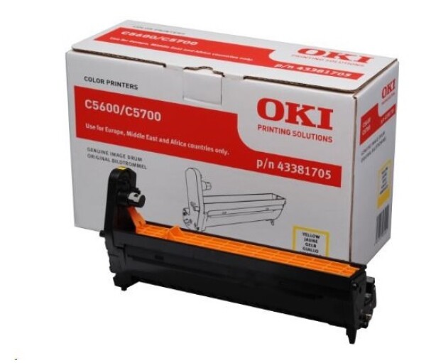 Oki Obraz. válec pro žlutý toner do C5600/C5700 (20k) EDF_660800