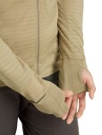ICEBREAKER Mens 300 RealFleece Descender LS Zip Hood, Flagstone (vzorek) velikost: M