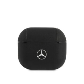 Mercedes Kožené pouzdro pro Apple AirPods 3 MEA3CSLBK
