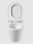 CERSANIT předstěnový instalační systém s černým tlačítkem K97-0574 + WC INVENA LIMNOS WITH SOFT, včetně soft/close sedátka K97-526 0574 LI1