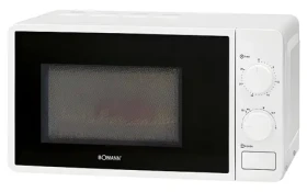 Bomann MW 6014 CB bílá / Mikrovlnná trouba / 700 W / 20 l / 6 úrovní výkonu / časovač 30 min (660141)