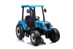 Mamido Dětský elektrický traktor MX-616 s kabinou 12V | 2x45W modrý