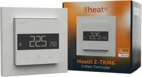 Heatit Z-TRM6 bílá / Termostat / Z-Wave / 3600W / 16A / 868,4 MHz (5430566)