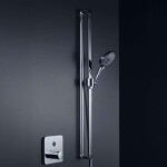AXOR - Citterio E Set sprchové hlavice Raindance Select S 120, 3 proudy, tyče a hadice, chrom 36735000