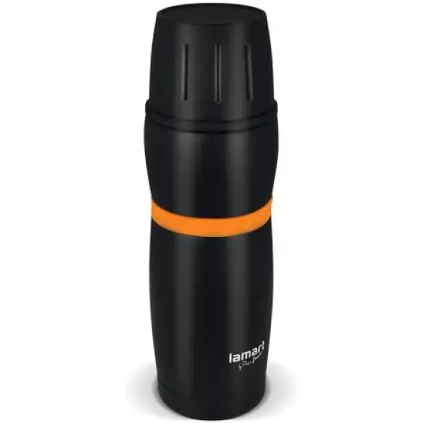 Lamart Cup Termoska 480ml černo-oranžová / nerez (8590669251339)