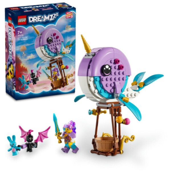 LEGO® DREAMZzz™ 71472 Izzie její horkovzdušný balón ?ve tvaru narvala