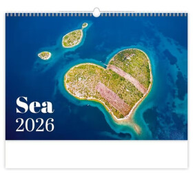 Kalendář nástěnný 2026 - Sea