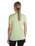 ICEBREAKER Wmns Merino 150 Tech Lite III SS Tee Contour Waves, Glazen (vzorek) velikost: S