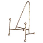 Strömshaga Kovový stojan na knihu Lovis Antique Brass, stříbrná barva, kov