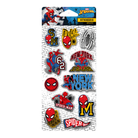 Colorino samolepky Pop-Up, Spider-Man 1, mix motivů a velikostí