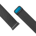 FIXED Mesh Strap Síťovaný nerezový řemínek s šířkou 22mm pro smartwatch černá (FIXMEST-22MM-BK)