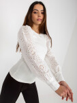 Dámská halenka TW BZ OB 046.62P bílá - FPrice ecri(krémová) XL