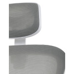 Kancelářská židle, houpací mechanismus, šedá, KA-K2031 GREY