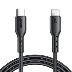 Joyroom SA26-CL3 Flash-Charge Series Nabíjecí kabel USB-C (M) - Lightning (M) 30W 1m černá (6956116708931)